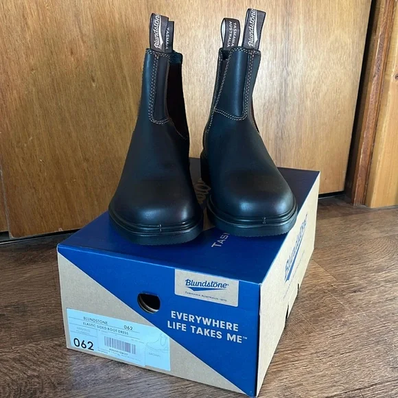 blundstone dress stout brown BLUNDSTONE 500 CHELSEA BOOT main image 1